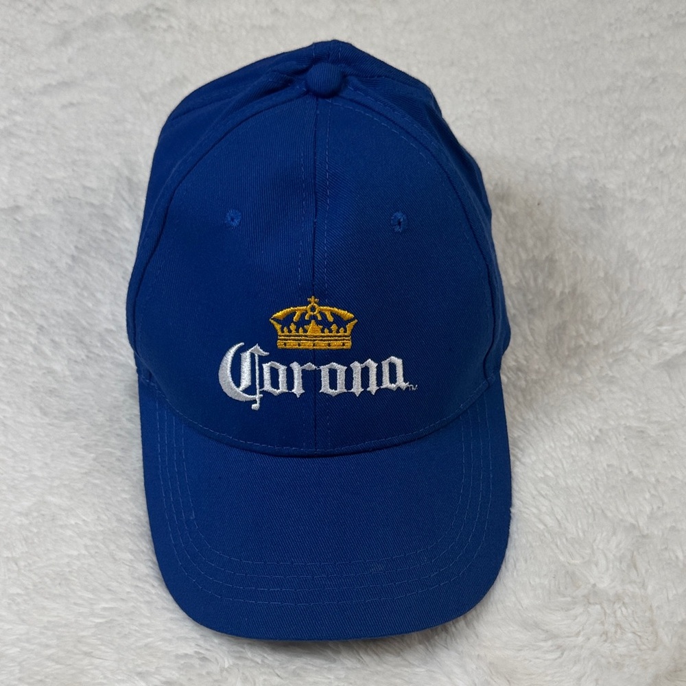 Corona Royal Blue Cap with Gold Accent